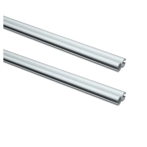STÜCK Alu Doppelkederschiene je 1,2 Meter Kederleiste Ø8mm (passend für 5-7mm Keder)