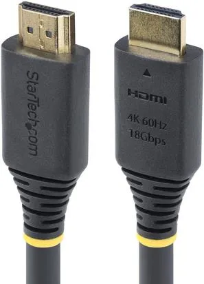 StarTech.com 7m Premium HDMI Kabel 4K 60Hz - HiFi-Kabel für UHD-fähige Geräte, mit 18Gbps für nahtlose 4K 60Hz Videos und zertifizierter Leistung für höchste Signalqualität.