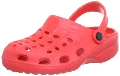 Playshoes Unisex-Kinder Eva-Clog Pantoletten, Rot (rot 8), 30/31 EU