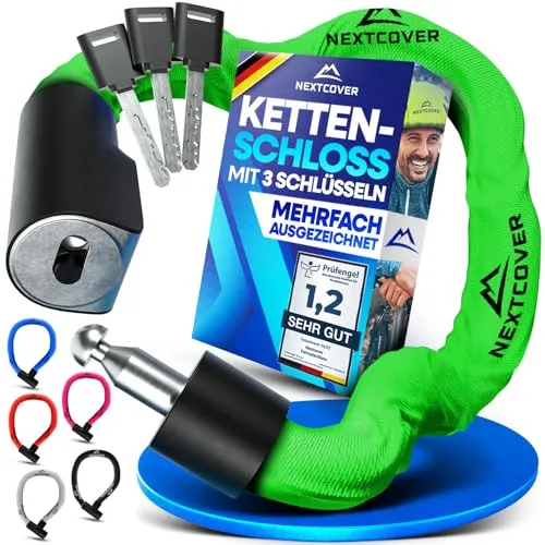 NEXTCOVER® Fahrradschloss LockOne mit Schlüssel I