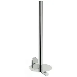 Toilettenpapierhalter Lucido Edelstahl 18/10 silber glänzend 15,5x12,0x38,0cm