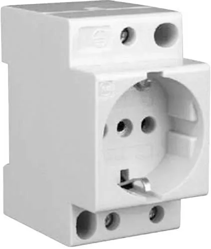 Eaton Hutschienen-Steckdose ohne Klappdeckel Z-SD230 Reinweiß (RAL 9010)