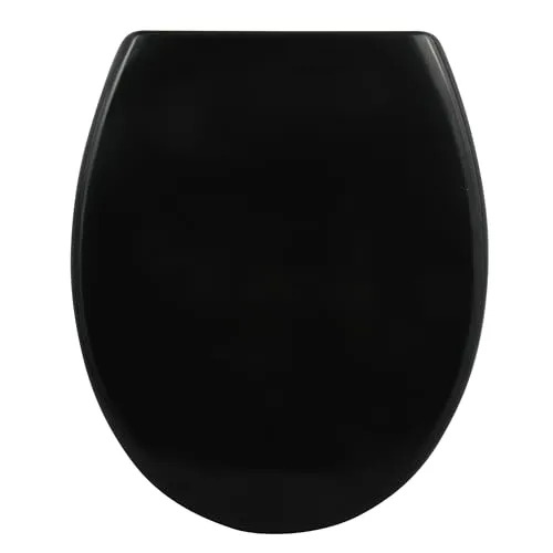 Spirella Premium Toilettendeckel mit Softclose und Quick-Release - Hochwertiger WC-Sitz aus Duroplast mit Softclose-Absenkautomatik für leises Schließen. Einfaches Clip-System für schnelle Montage und stabiler Halt dank Anti-Rutsch Noppen. Passt auf alle Standard-WCs.