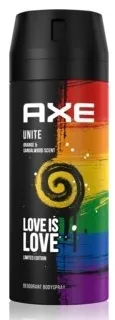 Axe Bodyspray Unite Love is Love Deo ohne Aluminium 150 ml von AXE