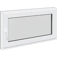 vidaXL Kellerfenster RISOR Anthrazit 110 x 60 cm - Modernes PVC- und Glasfenster für Untergeschosse, das Licht optimal einfängt und stilvolle Akzente setzt. Mit praktischem Kipp- und Drehmechanismus für einfache Handhabung und Pflegeleichtigkeit.