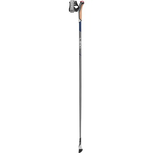 Leki Smart Flash Stöcke 130CM grau - Leichte und stilvolle Wanderstöcke mit verstellbaren, abnehmbaren Schlaufen für optimalen Komfort beim Nordic Walking.