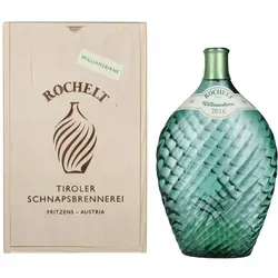 Rochelt Williamsbirne 2016 50% Vol. 0,7l in Holzkiste - Edelbrand aus hocharomatischen Williamsbirnen, dreijährige Reifung für intensiven Fruchtgeschmack. Ideal für Kenner und Liebhaber.