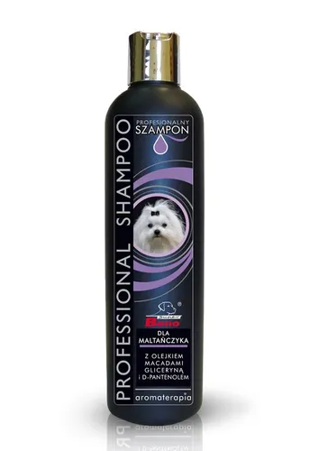 SUPER BENO PROFESSIONAL Nass-Shampoo für Malteser - Spezialisiertes Shampoo für die sanfte Pflege des empfindlichen Fells von Maltesern. Ideal für langhaarige Hunderassen und sorgt für ein glänzendes Fell.