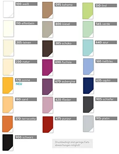 Estella Mako Jersey Nackenrollenbezug in 25 Farben 15x40 cm
