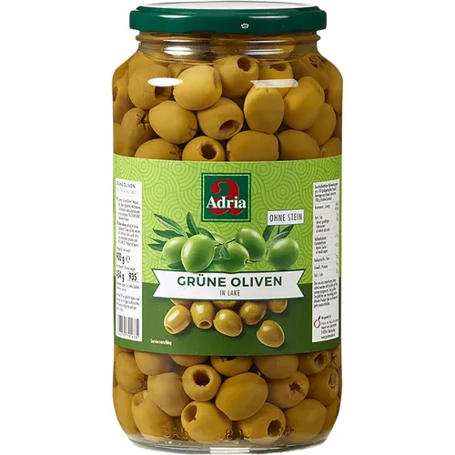 Oliven & Kapern von Gemüsekonserven