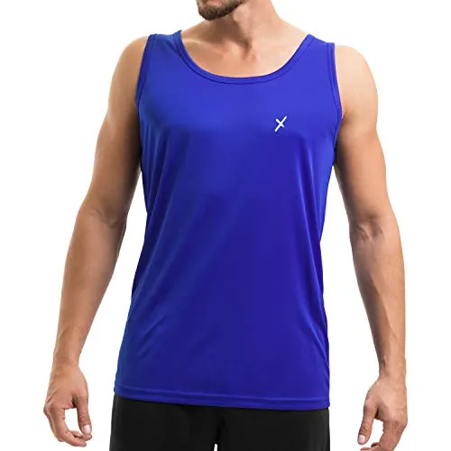 CFLEX Herren Sport Shirt Fitness Tanktop Sportswear Collection - Royal S
