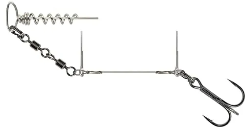 Savage Gear Spinning Stinger - 2 Systeme für Gummifische, Länge / Hakengröße:16cm / Gr. 2/0