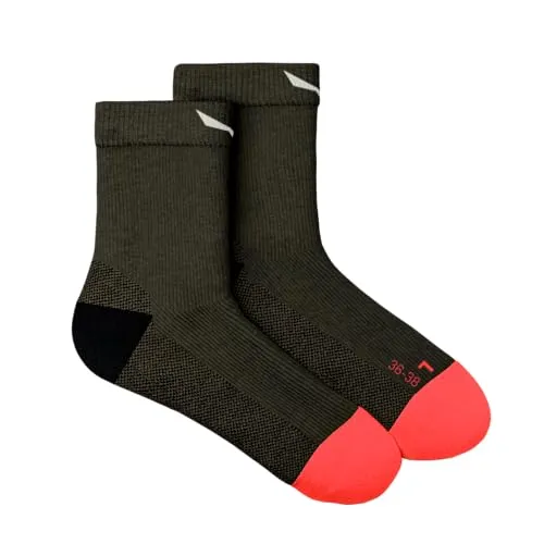 Salewa Damen Mountain Trainer Merino Quarter Socken, Bungee Cord, 42-44 EU
