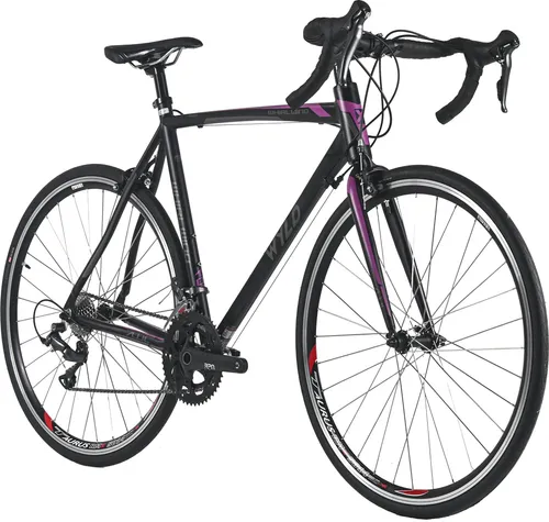 WYLD Rennrad 28'' Whirlwind 100 Schwarz mit 16 Gängen von WYLD