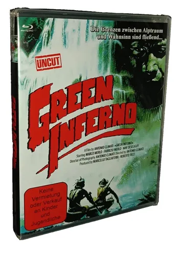 Green Inferno - UNCUT - Scanavo Box - Horror-Kultfilm im hochwertigen Scanavo Case, ungeschnitten und mit einer Spieldauer von 88 Minuten für echte Fans.