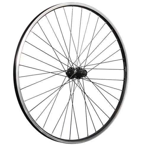 Zoll Fahrrad Hinterrad Hohlkammer Shimano Cues QC300 7-11 fach schwarz Disc 28