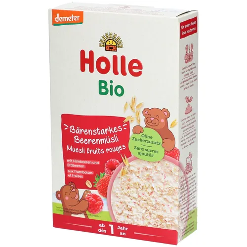 Holle Bio-Vollkorn-Beerenmüsli ab 1 Jahr von HOLLE (żywność dla niemowląt)