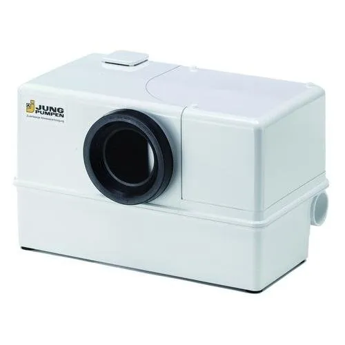 Jung Pumpen Fäkalienhebeanlage WCfix 260 - effiziente Lösung für begrenzte Anwendungen, ideal für kleine Räume und Renovierungen