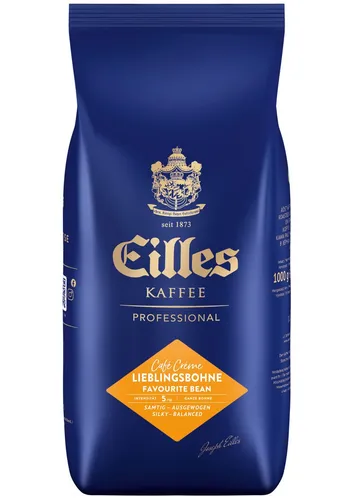 EILLES KAFFEE Café Crème Lieblingsbohne, 1000g Bohnen