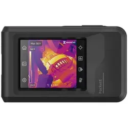 HIKMICRO Wärmebildkamera PocketE, 96x96 Pixel, WLAN - Ferngläser mit 96x96 Pixel Infrarotsensor, ideal für präzise Wärmebildanalysen. Inklusive WLAN, 3,5 Zoll Farb-Touch-Display und bis zu 4 Stunden Akkulaufzeit.
