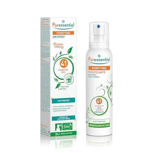 Purificante Spray Per L'Aria Puressentiel 200ml - Luftreinigendes Spray für frische Atemluft, ideal für Allergiker und zur Verbesserung des Raumklimas.