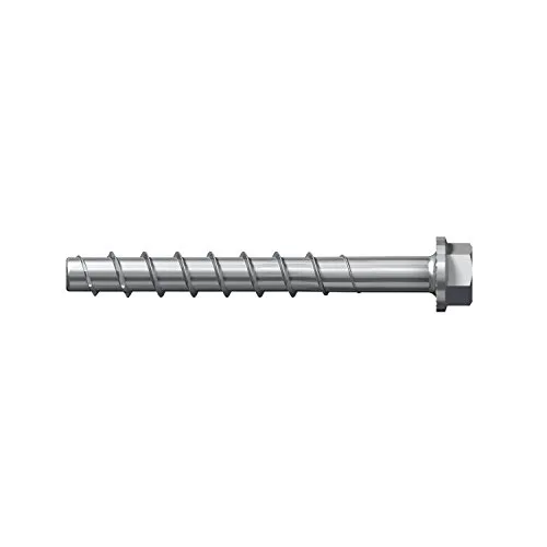 Fischer Betonschrauben UltraCut FBS II 60/40/10 US, 14 x 125mm, Sechskant, verzinkt, 10 Stück