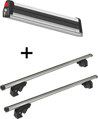 VDP Everest 3 Skiträger + Dachträger für Jeep Grand Cherokee (ZJ/ZG) - Praktisches Set aus VDP Everest 3 Skiträger und Dachträger für Jeep Grand Cherokee (93-98). Ideal für bis zu 3 Paar Skier oder 2 Snowboards. Einfache Montage, robustes Aluminium und doppelter Korrosionsschutz.