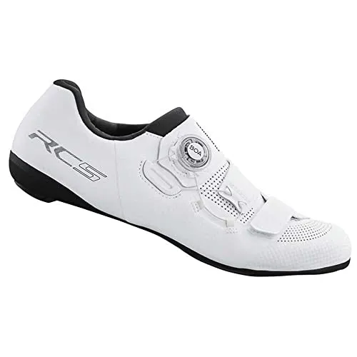 Shimano SH-RC502 Women Rennradschuhe - Weiß - Größe 41 - Leichte Damen-Road Performance Schuhe mit nahtloser Zwischensohle für optimale Passform und Stabilität. Ideal für Rennradfahrerinnen, die Wert auf Kraftübertragung und Komfort legen.