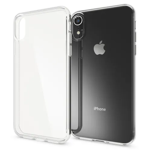 NALIA Transparente Silikonhülle iPhone XR Case Anti-Gelb stoßfest