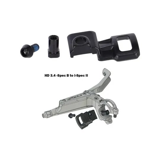 TRP Shifter Adapters I-Spec II shifter adapter kits, links, schwarz (1 Set)