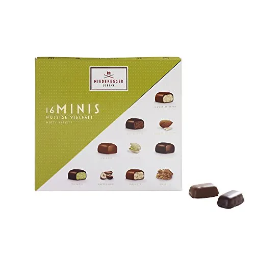 Niederegger Minis nussige Vielfalt Zartbitter und Vollmilch 112g