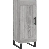 vidaXL Sideboard Grau Sonoma in grau von vidaXL