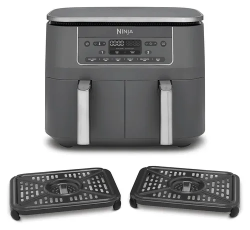 Ninja DZ300EU Doppel-Heißluftfritteuse