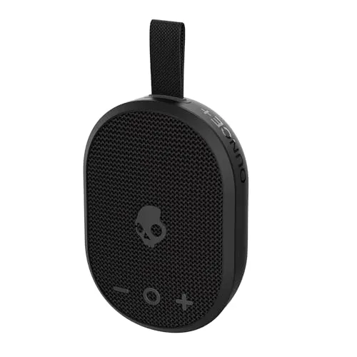 Skullcandy Ounce+ Wireless Lautsprecher - Tragbarer Bluetooth-Lautsprecher, wasserdicht (IPX7) und mit 16 Stunden Akkulaufzeit – ideal für Outdoor-Abenteuer und Partys.