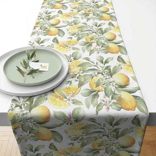 Tischläufer LIMONI / Zitrone 40x150cm by Ambiente