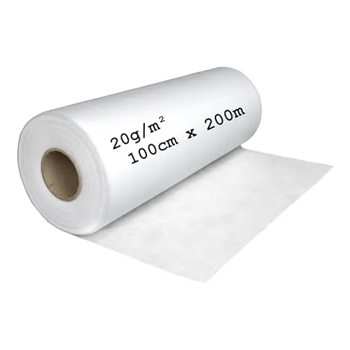 Koi Herdecke Filtervlies für Teich & Filteranlagen | Stärke: 20g/m² | 100 cm x 200 Meter | Wasserdurchlässige Vliesrolle in Profiqualität | Made in Germany