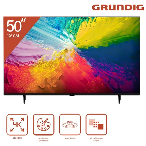 Grundig 50 VOE 84 Q 50 Zoll Fernseher mit Dolby Vision in schwarz von Grundig