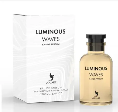 Luminous Waves 100ml Volaré Eau de Parfum - Exklusive Herrendüfte - Herrendüfte mit 100ml, verführerischer Duft für den modernen Mann, hergestellt in den Vereinigten Arabischen Emiraten.