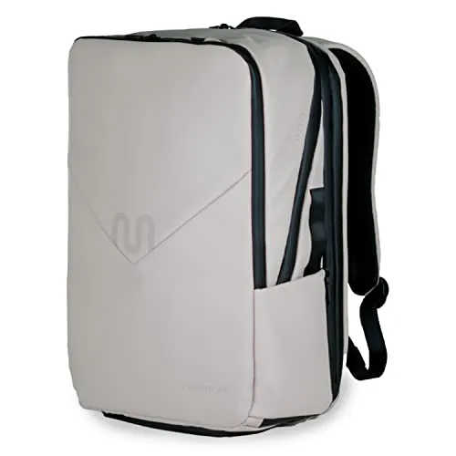 onemate Rucksack Backpack Pro 22L - Tagesrucksack aus 99% recyceltem Material mit stoßsicherem Laptopfach für Geräte bis 17 Zoll. Vielseitig einsetzbar für Reisen, Schule oder Sport und klimaneutral durch eigenes Baumprojekt.