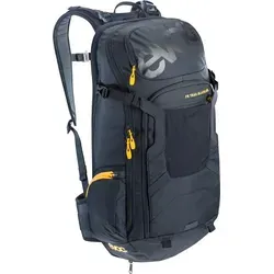 EVOC FR TRAIL BLACKLINE 20L Protektor Rucksack - Rucksack mit TÜV/G-S zertifiziertem LITESHIELD Rückenprotektor für 95% Schockabsorption, ideal für Bike-Touren. Ergonomisches Design und verbesserte Luftzirkulation sorgen für optimalen Tragekomfort.