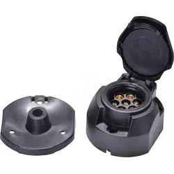 KFZ 6672 - KFZ - Steckdose, 7-polig, 12V, mit Abschaltung