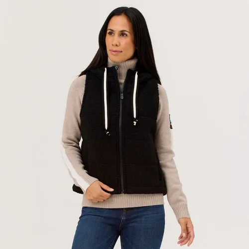 Krimson Klover Steppweste Bella Vest schwarz XL - Stylische Steppweste aus 100% Polyester, ideal für kühlere Tage. Leicht und bequem, perfekt für den Alltag und vielseitig kombinierbar.