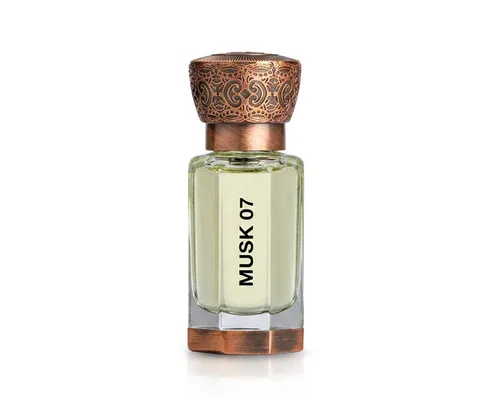 Swiss Arabian Musk 07 Parfümiertes Öl 12 ml (unisex) - Einzigartiges Parfümiertes Öl mit dem verführerischen Duft von Musk 07. Ideal für unisex Anwendungen und perfekt für den täglichen Gebrauch. Kompakt und praktisch in der Anwendung.