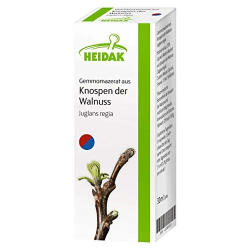 Heidak Gemmomazerat aus Knospen der Walnuss, 30ml von Heidak