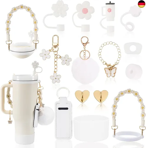 LUOJINYI Stanley Cup Zubehör Set 15 Stück