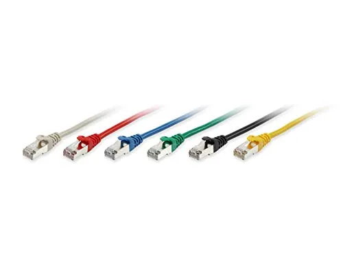 Equip Patchkabel RJ45 Cat6A S/FTP (S-STP) PIMF 2,00 m Weiß