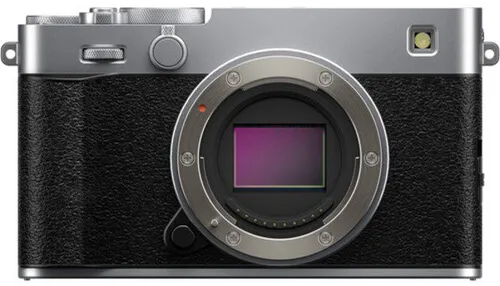 Fuji X-E5 Gehäuse / Body Silber - Kompakte Systemkamera - Spiegelreflex- & Systemkameras mit hochwertigem silbernen Design und erstklassiger Bildqualität für kreative Fotografie.