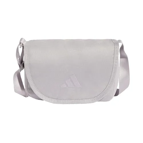 adidas Unisex Soft Lux Cross Body Bag Handbag, glory grey, One Size