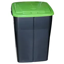 Mondex Abfalleimer Müllsortierer 45 Liter - Grün - Haushaltszubehör für müheloses Mülltrennen. 45 Liter Fassungsvermögen, mit Connect-System zur einfachen Verbindung mehrerer Abfallbehälter.