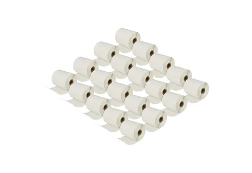 vhbw Etikettenpapier passend für Brother TD-4420DN, TD-4520DN, TD-4410D, TD-4550DNWB, Wetterfest